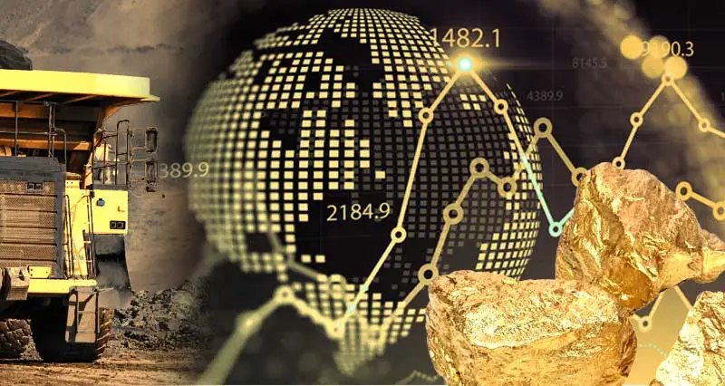 Goldminen der Welt - Grafik