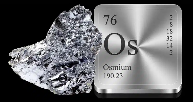 Das Edelmetall Osmium